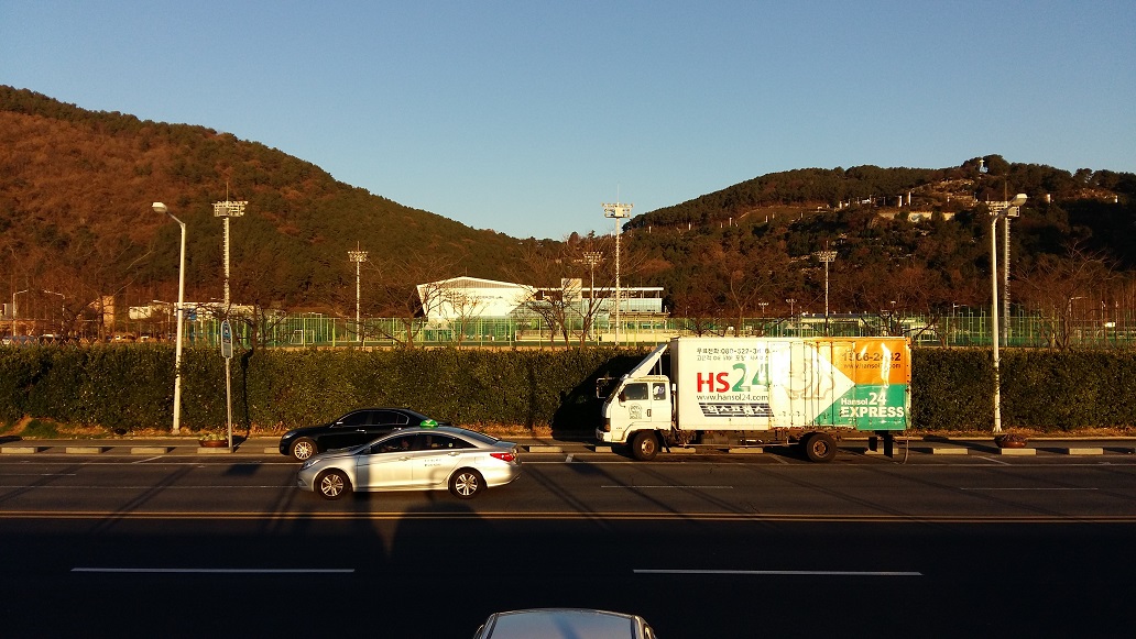 백운포에서.